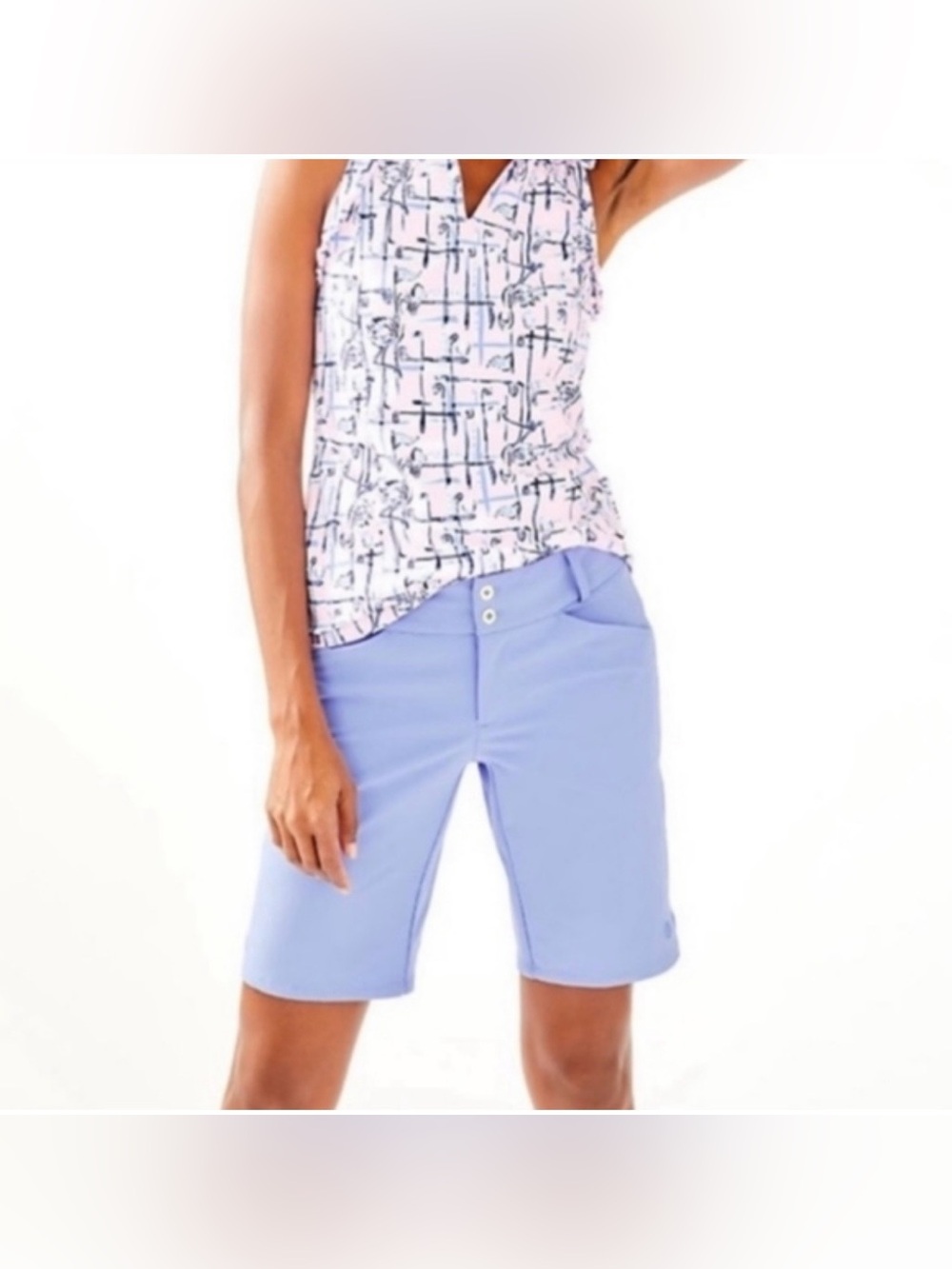 Lilly Pulitzer Luxletic Performance Golf Shorts NWT